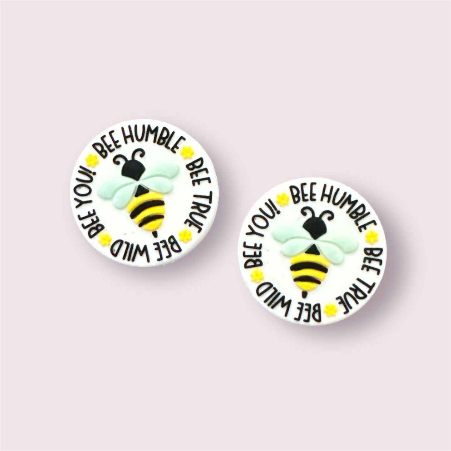 Bee Humble True Wild You Silicone Focal Bead