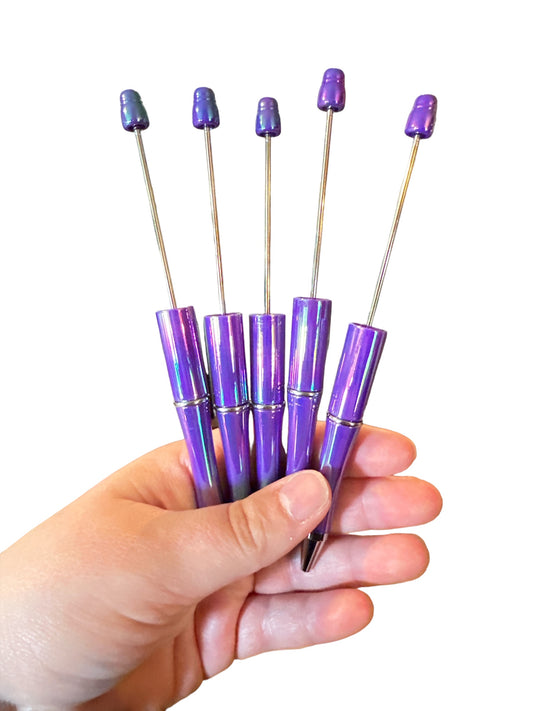 Dark Purple UV Beadable Pen