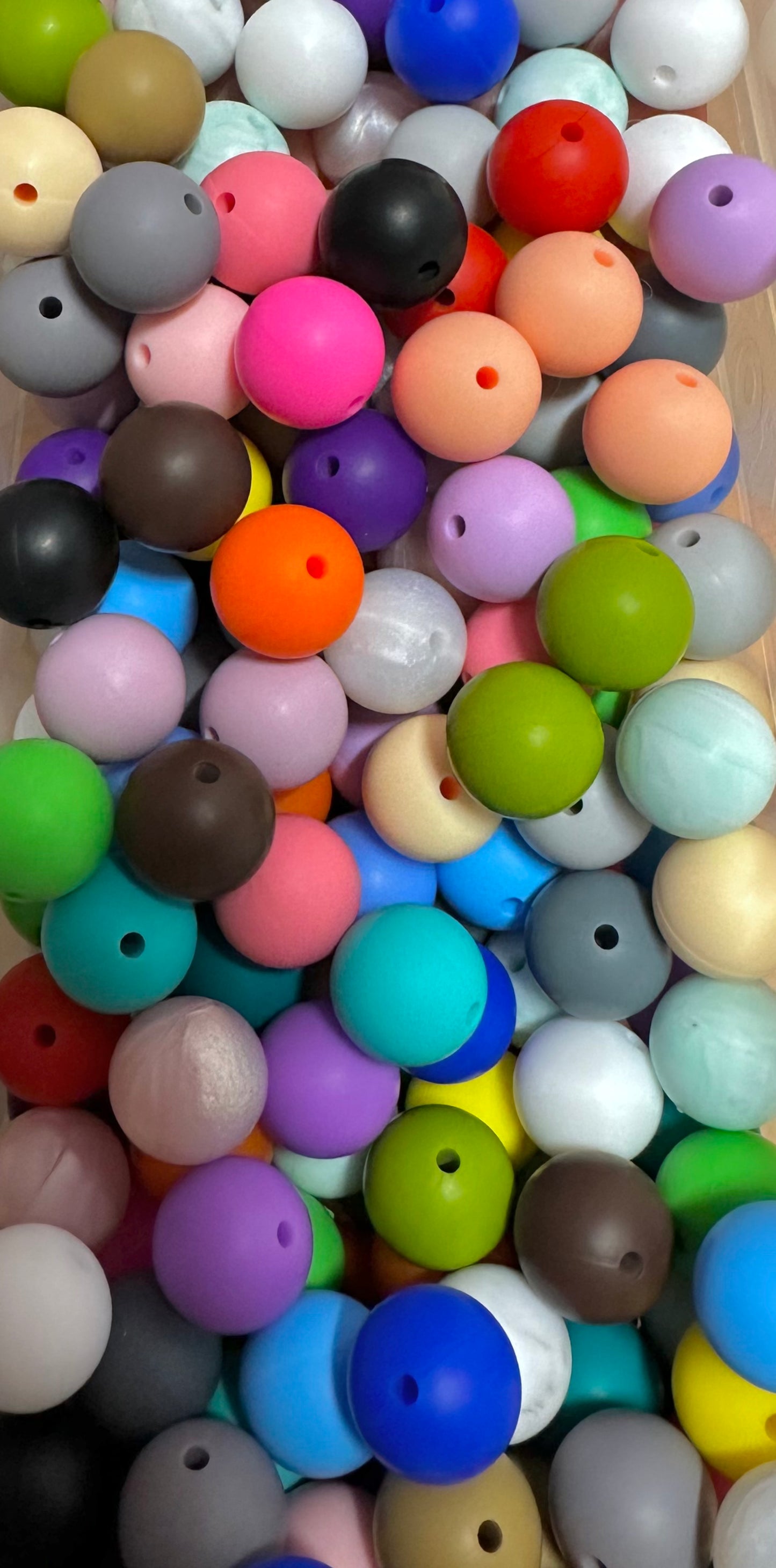 15mm Silicone Bead Mix