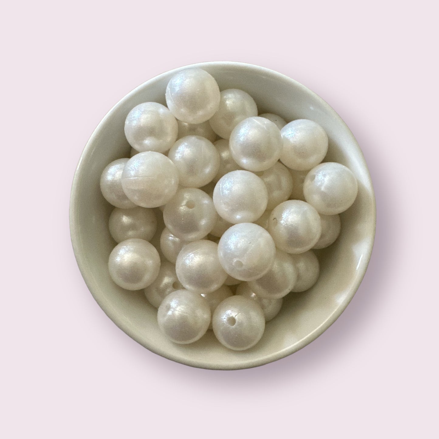 Pearls 15mm Silicone Bead