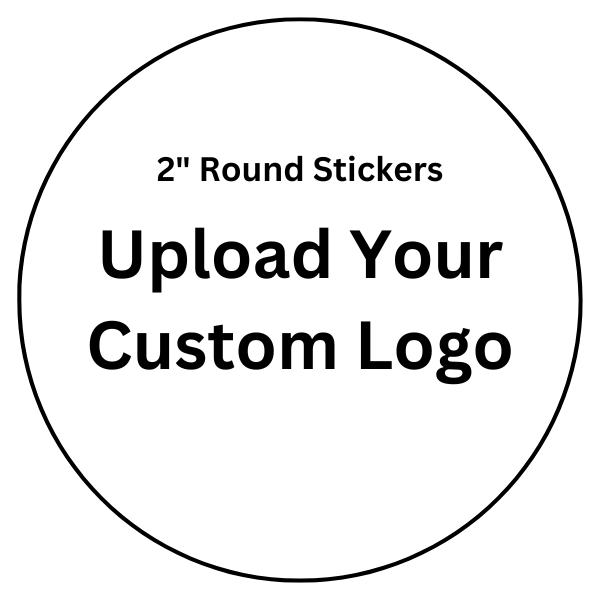 Custom Logo Business Stickers Upload Your Own Design